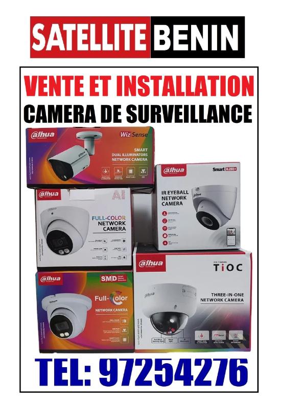 Vente installation et réparation des CAMERA WIFI CAMERA SOLAIRE  HIKVISION DAHUA