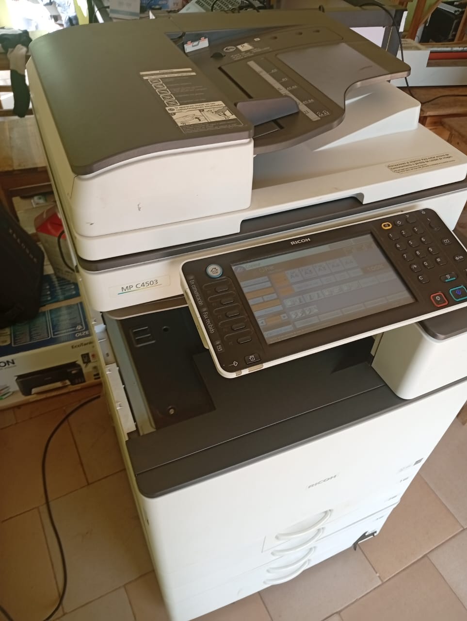 Imprimante Ricoh MP C4503 Couleur Pro A3 A4 Multifonction