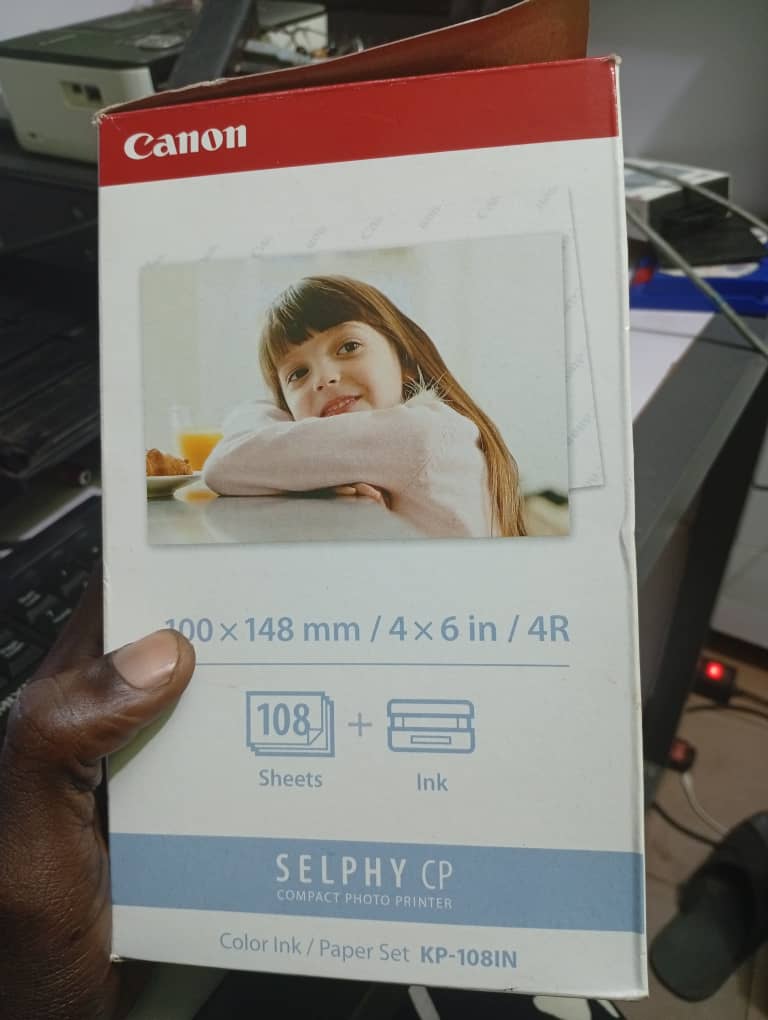 Papier photo et encre pour imprimante Canon CP1000