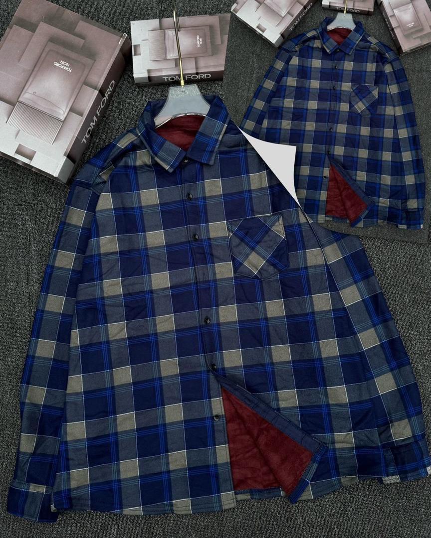 Manches longues carreaux