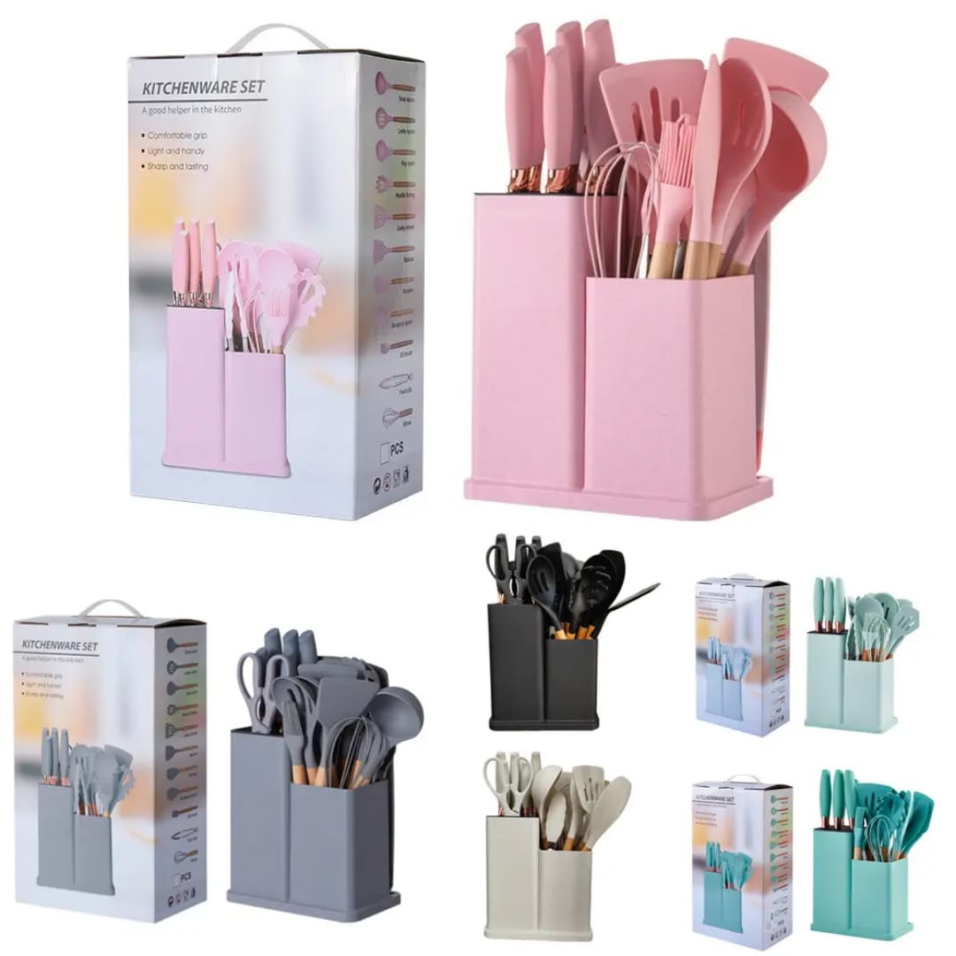 Set de 19 pièces silicone